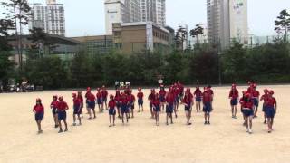 2015 보평중학교 체육대회 응원댄스 - 2학년 6반