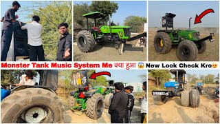 Monster tank मै 21.5L.16.1 No. Install कर दिये 💀 Gajab की look बन गयी 😱 Green hulk tyre Install ✅