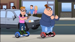 Family Guy - Peter Rides A Hoverboard