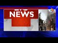 massive fire breakout near model rythu bazar in siddipet town 10tv news