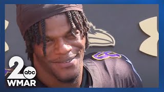 Lamar Jackson explains the reasoning behind his absence from training camp