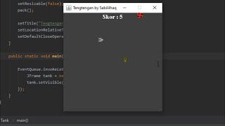 Java Tank Shooter Game with Simple Bot