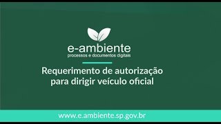 Requerimento de Autorização para Dirigir