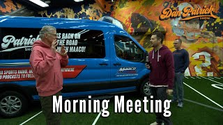 Morning Meeting: The Guys Send Seton Off To New Orleans In The Maaco Van | 1/27/25