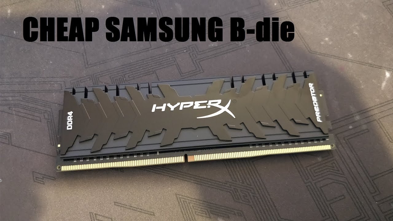 RAMbling About My HyperX 2x8GB 3600Mhz 17-18-18 1.35V Samsung B-die Kit ...