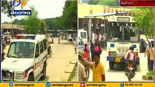 RTC Strike Continues in Mahbubnagar | Live Update