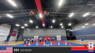 2021 ICU World Cheerleading Championship USA Coed Premier