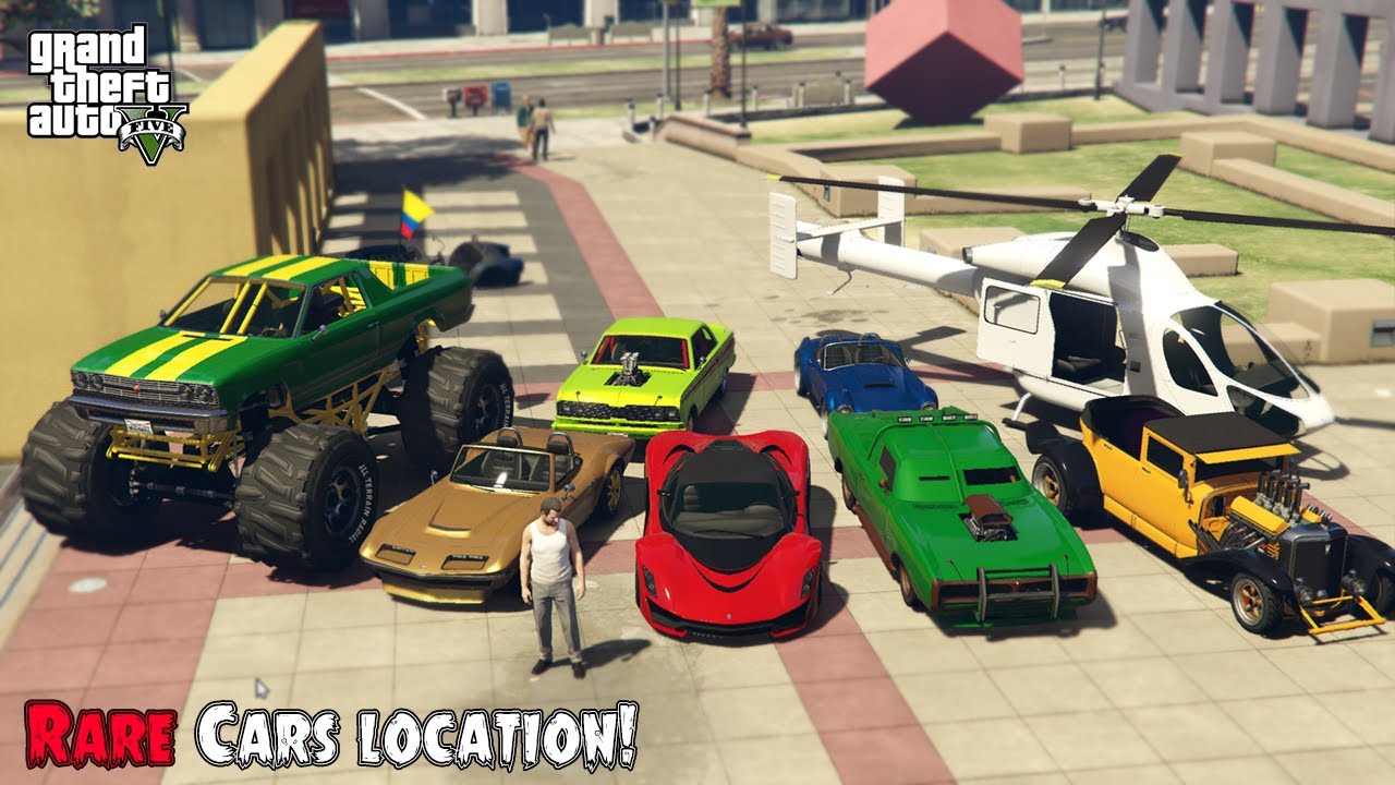 Rare Vehicle Locations Gta 5 Story Mode At Carmen Wong Blog