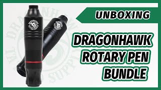 Dragonhawk Rotary Pen Tattoo Machine Starter Bundle