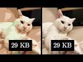 The Theoretical Limit of Image Compression