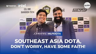 JohnxFire \u0026 MLPDota: Secrets Revealed at ESL One Bangkok | Presented by @PredatorGamingIndonesia