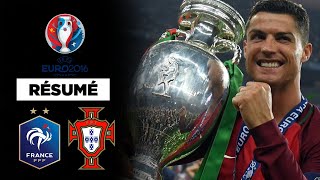 Portugal France finale euro 2016 resume en francais M6