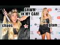 GRWM In My Car for A Red Carpet, Total Chaos! | Rosie McClelland