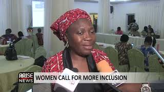 WOMEN CALL FOR MORE INCLUSION