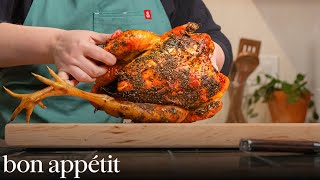 How a Master French Chef Makes Roast Chicken at Home | Fundamental French Cooking | Bon Appétit
