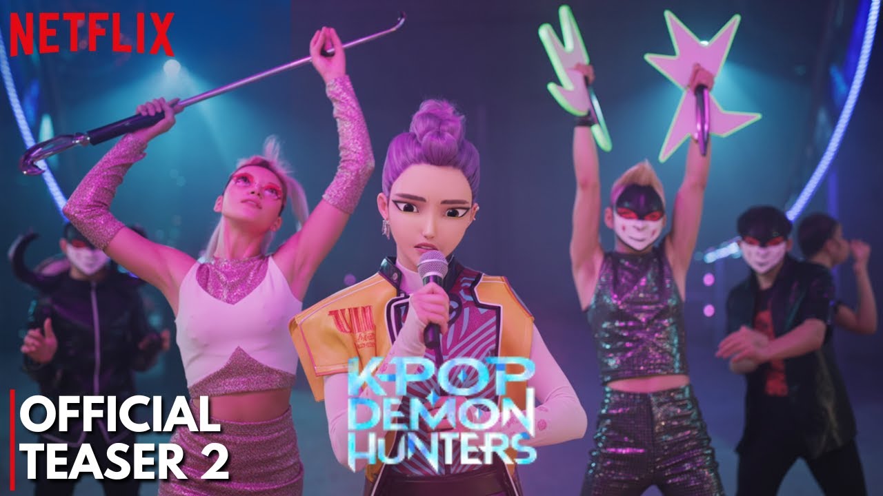 Kpop Demon Hunters Official Trailer Netflix Animation Hit What