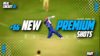 All New Upcoming Premium Shots added in Rc22 || Real cricket 22 New Update #rc22 #realcricket22