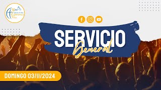 Servicio General | 03/11/2024