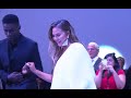 John Legend's Tearful Tribute to Chrissy Teigen  Glamour WOTY 2018