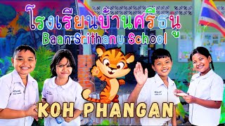 KOH PHANGAN Local Thai School Tour: Tradition Meets Modern Education | Thailand Travel Guide Vlog