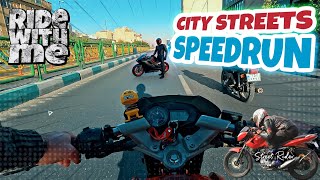 City Streets Speedrun: Motorcycle Overtake Frenzy | Race mood 023