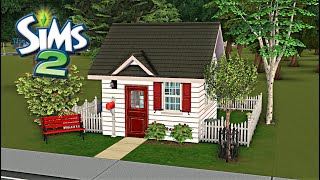 Micro House 4x4 | The Sims 2 Speed Build I CC Free