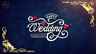 Marriage Anniversary Background Video | Wedding | Ready Made | Green Screen | Shree Graphics