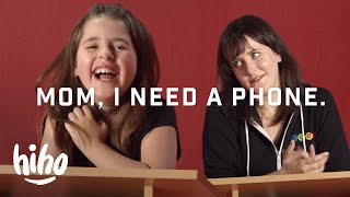 Parent vs. Kid: 8 Year Old Debates Her Mom For a Cell Phone | Spirited Debates |