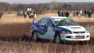 Baumgartner-Baumgartner Mitsubishi E9. 20.Mikulás Rallye 2016.-Lepold Sportvideo