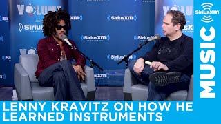 How Lenny Kravitz learned to play instruments