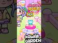 Avatar World New Update Tutorial Kawaii Garden Review #avatarworld #pazu #pazugames #shorts