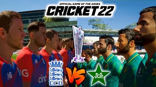 CRICKET 22 Pakistan vs England T20 Match 2022 Cricket 22 Pak vs Eng Cricket 22 Gameplay 1080p 60fps