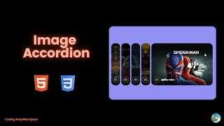 Image Accordion | HTML & CSS | TUTORIAL (Hindi)