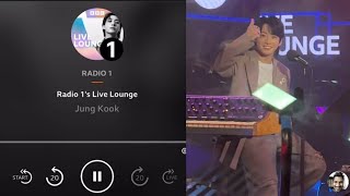 BTS Jungkook Speaking English on BBC Radio 1 Live Lounge