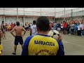 un inspirado loco por el voley vs el policÍa partidazo con drama al final ecuavoley