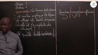 Cours - CE1 - Français: Grammaire / Les termes de la phrase  / M. Guèye