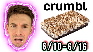 New Crumbl Cookies Review (6/10-6/16)