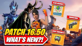 Fortnite Update 16.50: EVERYTHING You NEED TO KNOW In UNDER 5 MINUTES! (SEASON 7 ALIEN LEAKS & MORE)