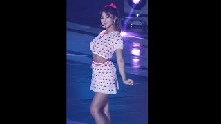 180801 트와이스 TWICE(지효 jihyo)-what is love @ 2018 코리아뮤직페스티벌 직캠 fancam by jiihun9476