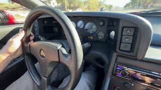 1989 Lotus Turbo Esprit Driving