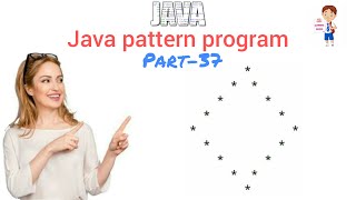 Java pattern program part 37 Easy Learning Genius