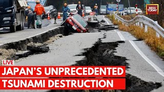 Japan Earthquake LIVE: Japan Hit By 21 Quakes 36,000 Homes Without Power | Sees 5-Foot Tsunami Waves
