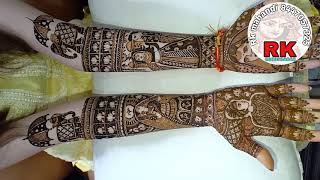 Indo Western bridal Style | RKV mehandi artist
