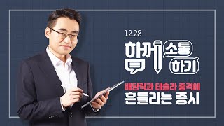 [함께소통하기]  12월 28일, 배당락과 테슬라 충격에 흔들리는 증시