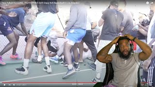 Someone Brought The STRAP! TikTok Basketball Takeover Went Wrong...