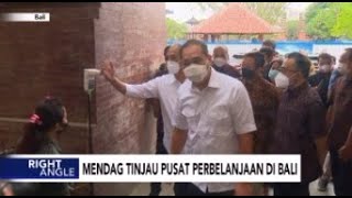 Mendag Tinjau Pusat Perbelanjaan di Bali