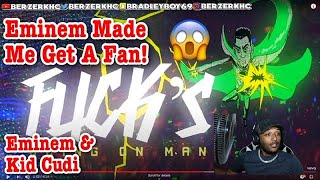 Kid Cudi, Eminem - The Adventures Of Moon Man & Slim Shady (Lyric Video) Reaction! This Is Insane!!!