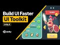 Build Stunning UI Faster with Unity UI Toolkit (Unity 6).