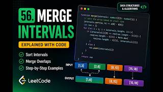 Merge Intervals | Easy Sorting Pattern Explained | DSA Interview Prep🔥