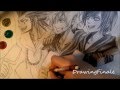 DrawingFinale Drawing Roxas, Xion, and Axel from Kingdom Hearts (FEATURE VIDEO)